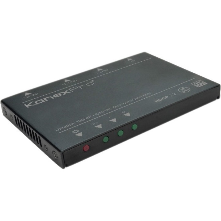 KanexPro UltraSlim 4K HDMI 1X2 Splitter w/ 4:4:4 Color Space & 18G - Thumbnail 3
