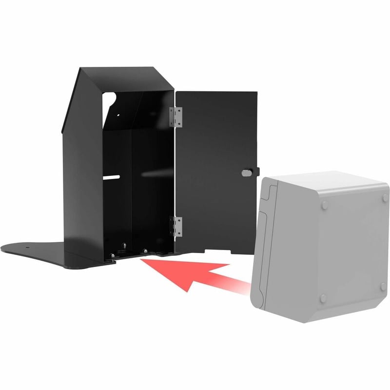 CTA Digital VESA-Compatible Desk Mount with Printer Shelf Compartment - Thumbnail 5