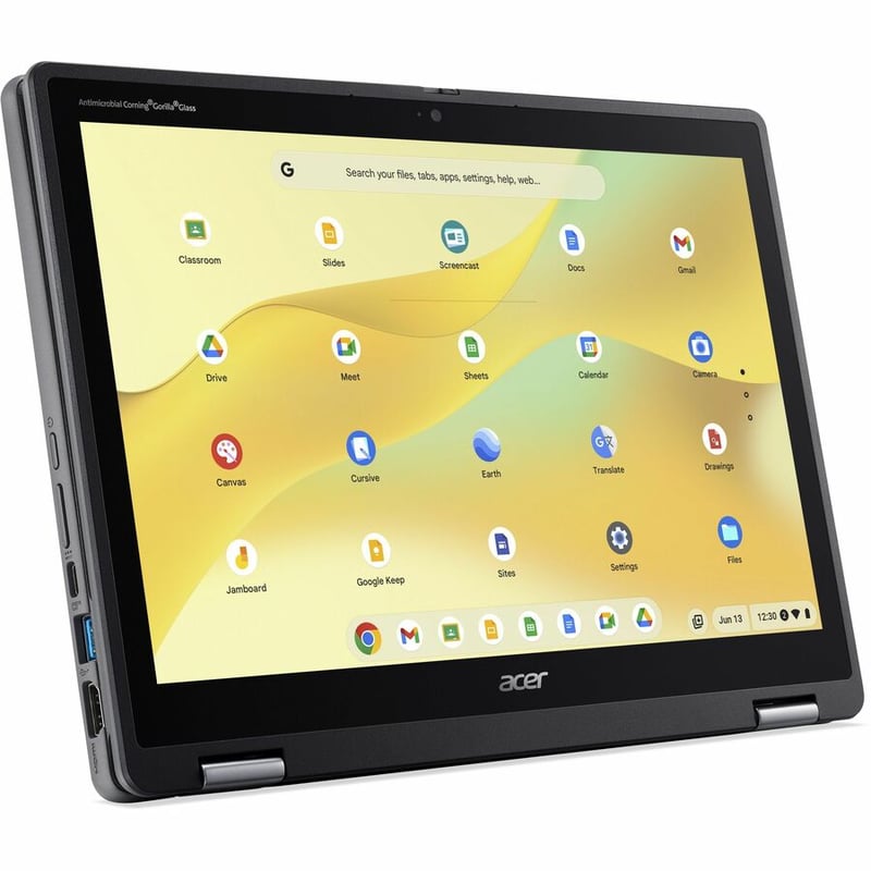 R857T-C54W CHROME INTEL N150 8GB 64GB 12.2IN 1920X1200 TOUCH - Thumbnail 3