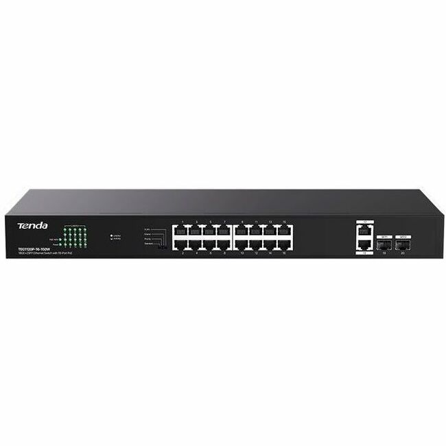 18GE+2SFP SWITCH 16-PORT POE . - Thumbnail 1