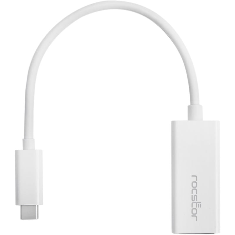 Rocstor Premium USB-C to Gigabit Network Adapter - USB Type-C to Gigabit Ethernet 10/100/1000 Adapter - Supports PXE Boot, Wake-On-Lan - Compatible with Mac & PC-Plug & Play (No Drivers Needed) - White - USB 3.1 - 1 Port(s) - 1 - - Thumbnail 4