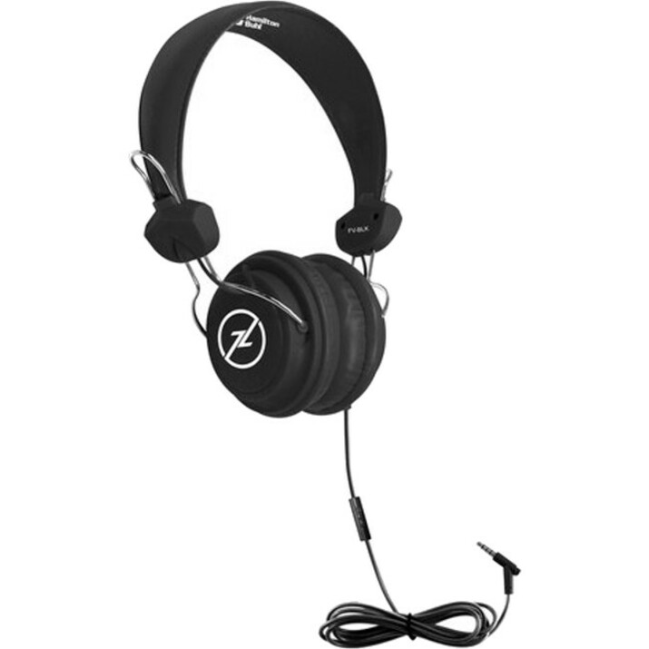 Hamilton Buhl Favoritz TRRS Headset With In-Line Microphone - BLACK - Thumbnail 5