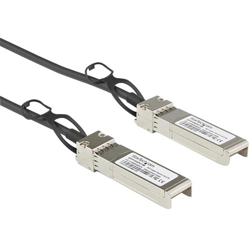 StarTech.com 1m SFP+ to SFP+ Direct Attach Cable for Dell EMC DAC-SFP-10G-1M - 10GbE SFP+ Copper DAC 10 Gbps Passive Twinax - Thumbnail 1
