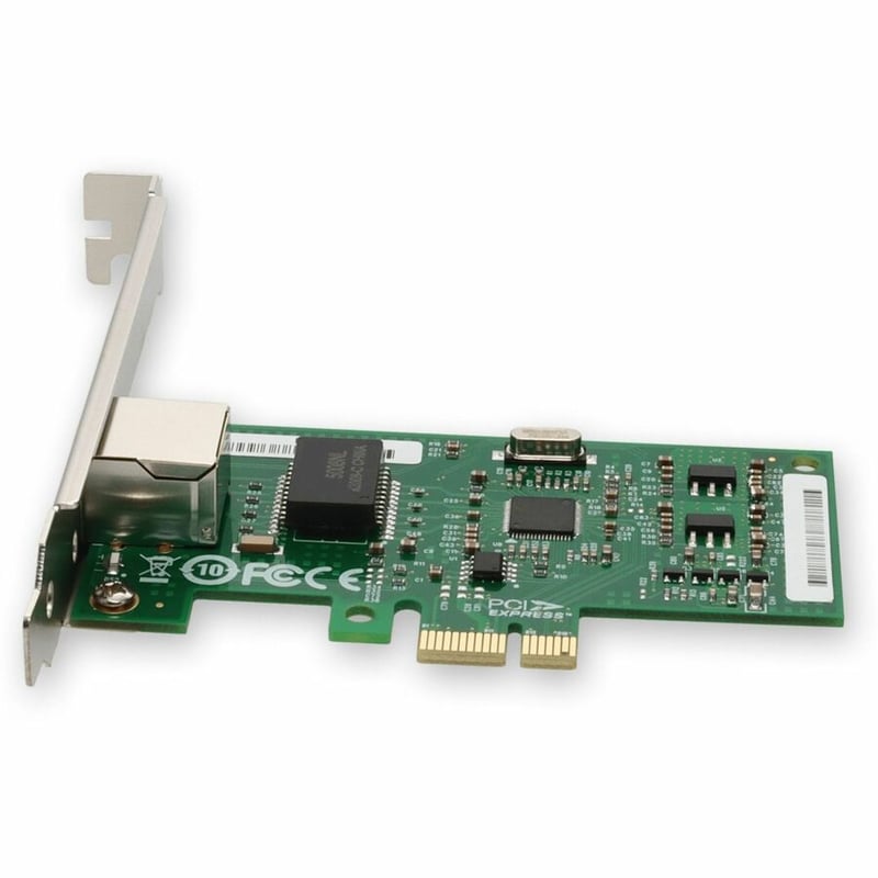 AddOn HP 394791-B21 Comparable 10/100/1000Mbs Single Open RJ-45 Port 100m PCIe x4 Network Interface Card - Thumbnail 2