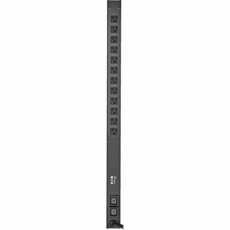Tripp Lite by Eaton PDU 2.9kW 120V Single-Phase Basic PDU - 12 NEMA 5-15/20R Outlets L5-30P Input 10 ft. Cord 36 in. 0U Rack-Mount - Thumbnail 2