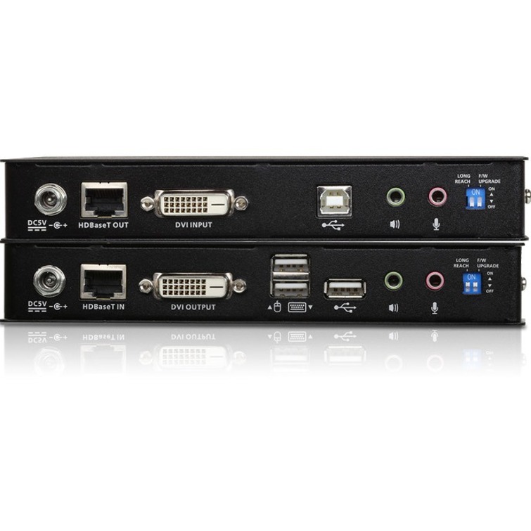 ATEN USB DVI HDBaseT 2.0 KVM Extender (1920 x 1200@100 m)-TAA Compliant - Thumbnail 2