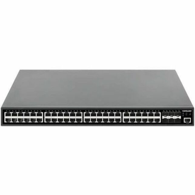 54-PORT L2+ FULLY MANAGED POE+ SWITCH WITH 48 GIGABIT ETHERNET PORTS AND 6 SFP+ - Thumbnail 2