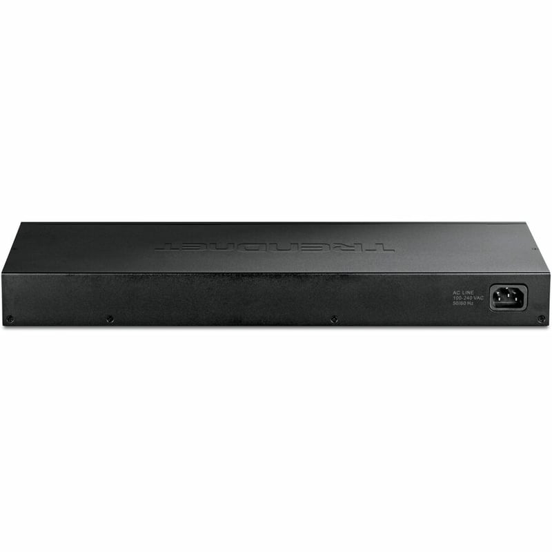 TRENDnet 20-Port 2.5G/Multi-Gig Switch with 10G SFP+ Ports, TEG-S50204, 16 x 2.5G RJ-45 Ports, 4 x 10G SFP+ Ports, 160Gbps, 1U Rack Mountable, NDAA TAA Compliant, Lifetime Protection, Black Visit the TRENDnet Store - Thumbnail 2