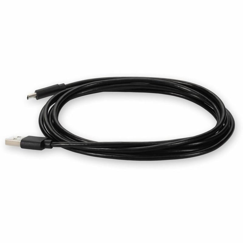 AddOn 5m USB A 2.0 Male to USB C 2.0 Male Black Cable - Thumbnail 2