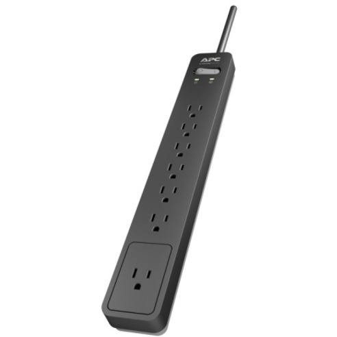 APC by Schneider Electric Essential SurgeArrest PE76, 7 Outlets, 6 Foot Cord, 120V - Thumbnail 2