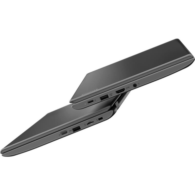 Lenovo 100e Windows 2nd Gen 81M8007JUS 11.6" Netbook - HD - 1366 x 768 - Intel Celeron N4120 Quad-core (4 Core) 1.10 GHz - 4 GB Total RAM - 4 GB On-board Memory - 128 GB SSD - Black - Thumbnail 3