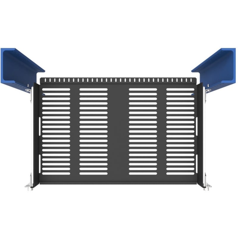 Rack Solutions 1U Sliding 2Post Cantilever Shelf 10in Depth - Thumbnail 2