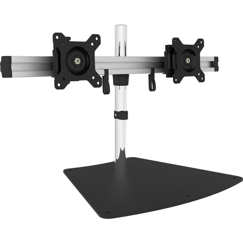 SIIG Easy-Adjust Dual Monitor Desk Stand - 13" to 27" - Thumbnail 1