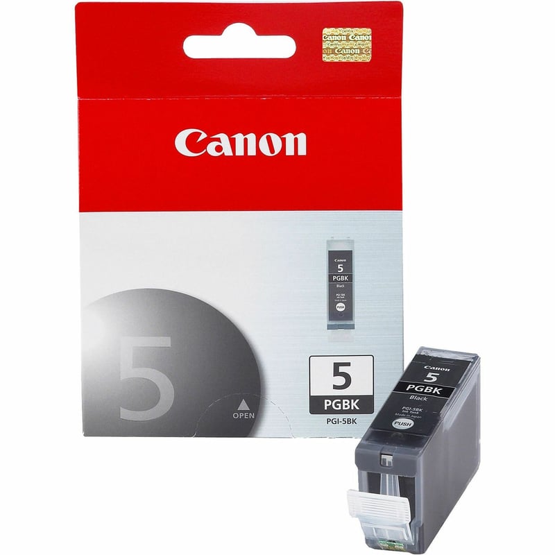 Canon PGI-5BK Original Ink Cartridge - Thumbnail 1
