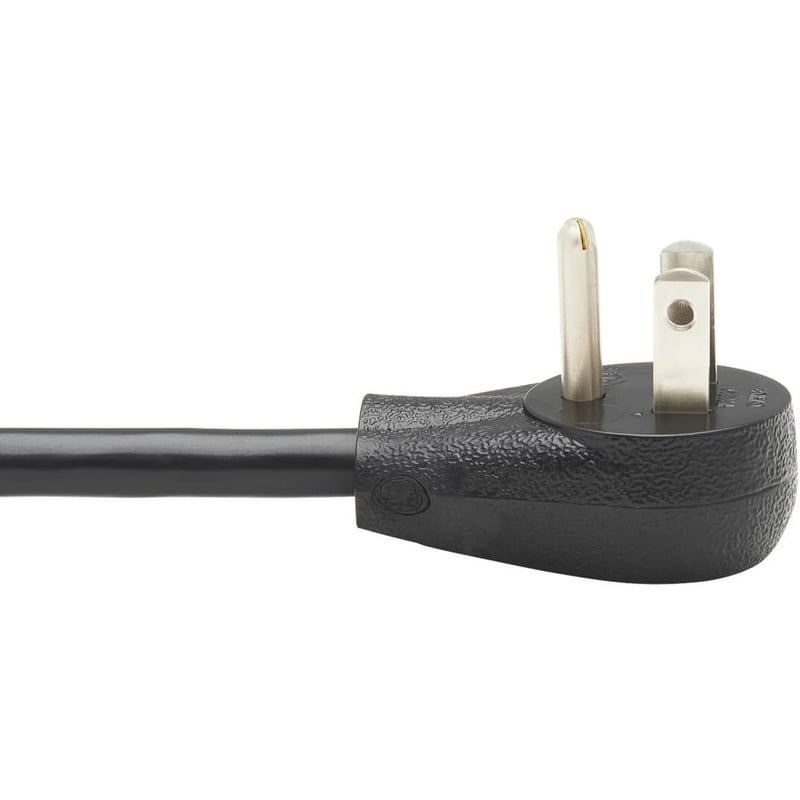 Eaton Tripp Lite Series Power Extension Cord, Right-Angle NEMA 5-15P to NEMA 5-15R - Heavy-Duty, 15A, 120V, 14 AWG, 6 ft. (1.83 m), Black - Thumbnail 4