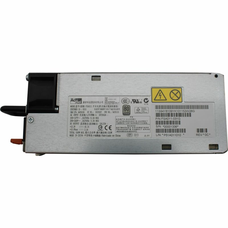 LENOVO DCG SOURCING 550W Power Supply - Thumbnail 3