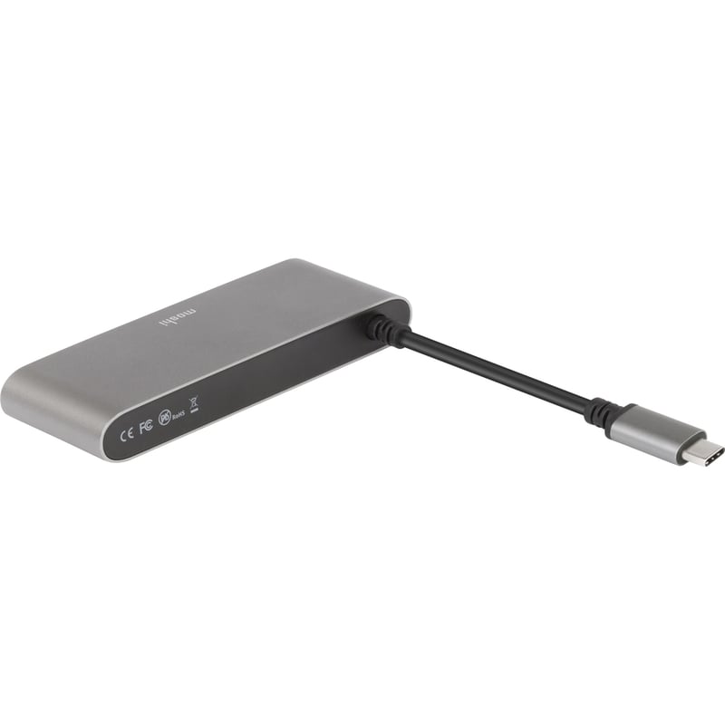 Moshi USB-C Multimedia Adapter, HDMI 4K up to 30 Hz, USB-A x2, SD Card Reader, Aluminum Casings, Works with MacBook, MacBook Air, MacBook Pro, Surface - Thumbnail 2