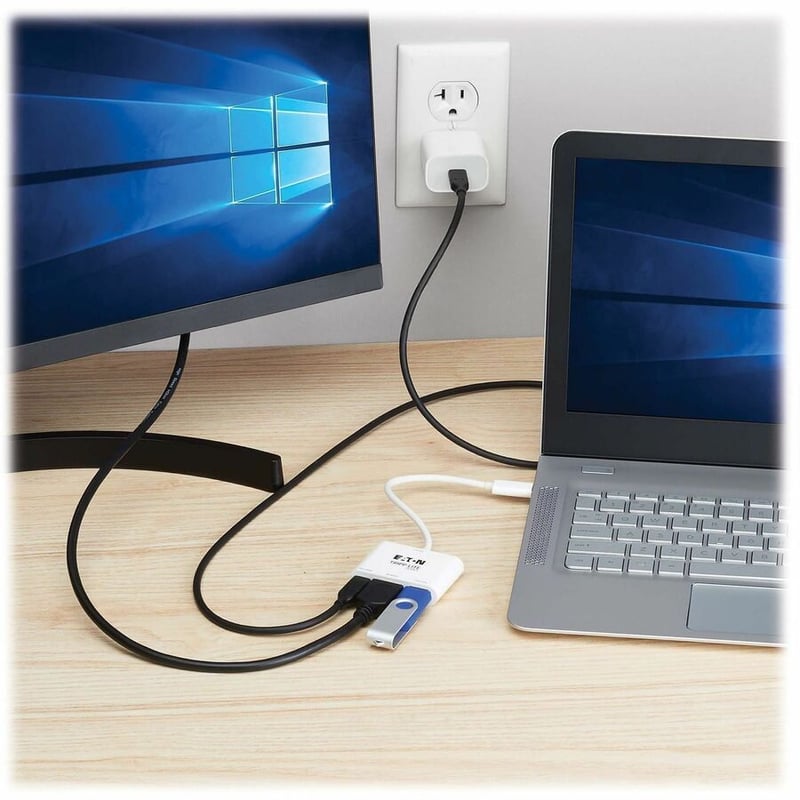 USB C MULTIPORT ADAPTER 4K60HZ HDMI USB-A/C HUB 140W CHARGING - Thumbnail 3