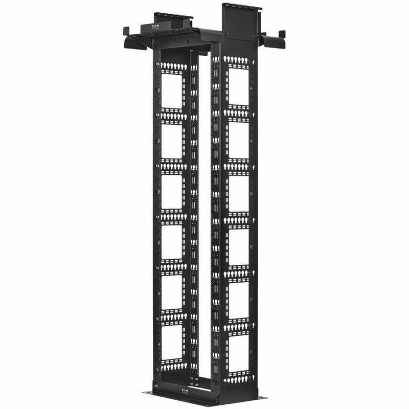 Tripp Lite by Eaton SmartRack 45U Heavy-Duty 2-Post Open Frame Rack, 12-Inch Deep - Thumbnail 4
