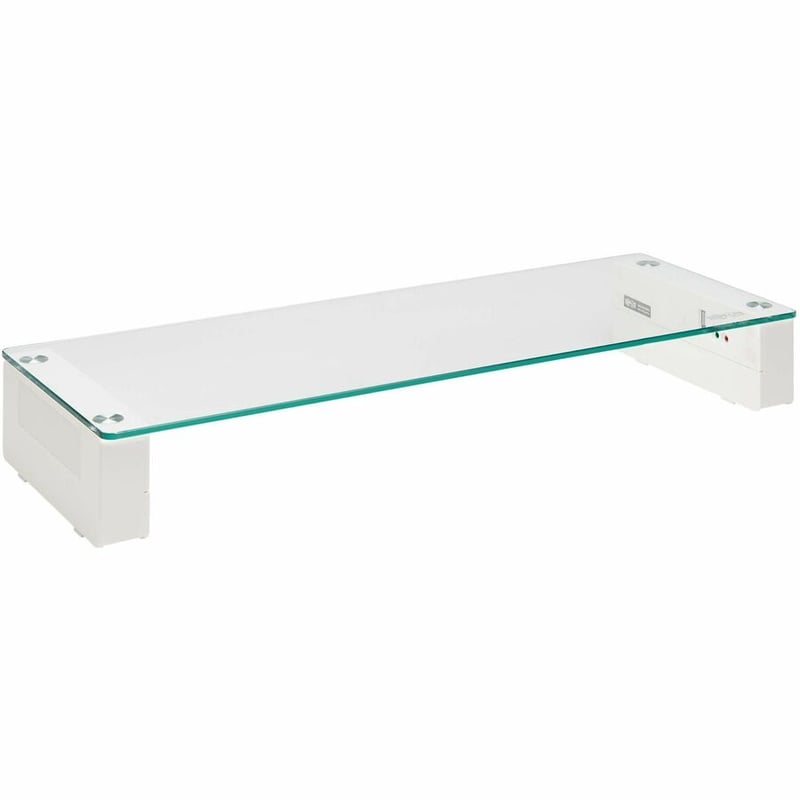 Tripp Lite by Eaton Monitor Riser for Desk - Height Adjustable, Glass Top, USB and Audio Ports - Thumbnail 3