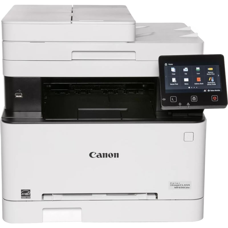 Canon imageCLASS MF656Cdw Wireless Laser Multifunction Printer - Color - White