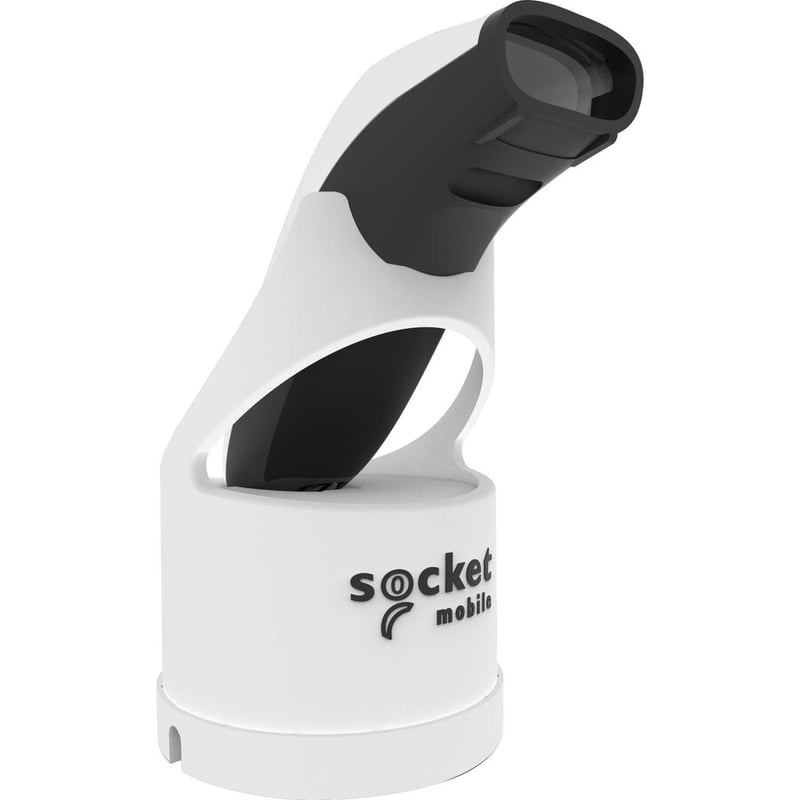 Socket Mobile SocketScan S740, Universal Barcode Scanner, White & White Dock - Thumbnail 2