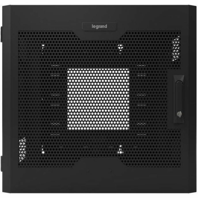 Ortronics Swing-Out Wall-Mount Ruggedized Cabinets, 12RU, Perforated Door - Thumbnail 5