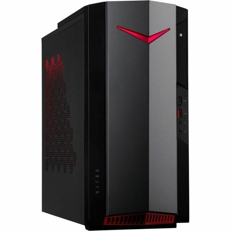 Acer Nitro N50-640 N5-64-UR13 Gaming Desktop Computer - Intel Core i5 12th Gen i5-12400F Hexa-core (6 Core) 2.50 GHz - 16 GB RAM DDR4 SDRAM - 1 TB HDD - 512 GB PCI Express SSD - Thumbnail 5