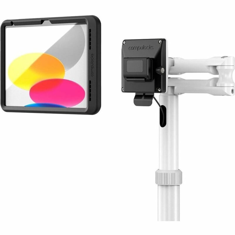 IPAD 10TH-11TH (A16) GEN POWERMOVE MEDICAL ROLLING CART EXTENDED BLACK - Thumbnail 2