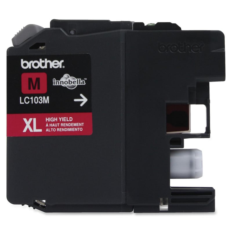 Brother Genuine Innobella LC103M High Yield Magenta Ink Cartridge - Thumbnail 3