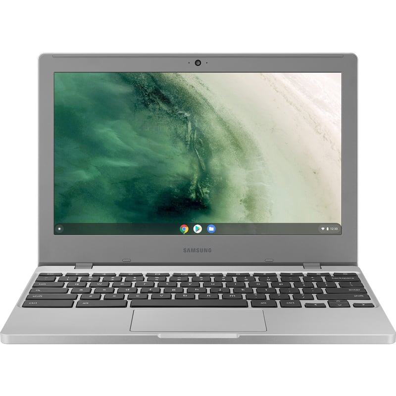 Samsung Chromebook 4 XE310XBA 11.6" Chromebook - Intel Celeron N4020 - 4 GB - 32 GB Flash Memory - Platinum Titan - Thumbnail 1