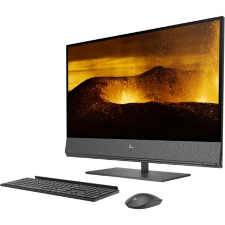 HP Envy 32-a0000 32-a0040 All-in-One Computer - Intel Core i7 9th Gen i7-9700 - 32 GB - 32 GB Optane Memory - 1 TB SSD - 31.5" 4K UHD - Desktop - Nightfall Black - Thumbnail 2