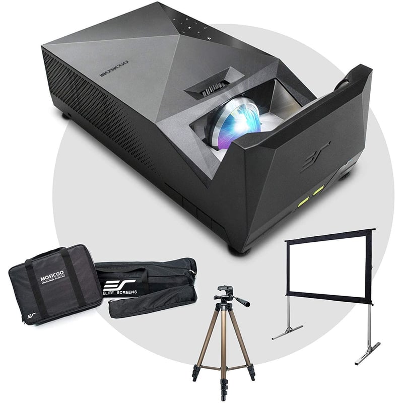 EliteProjector MosicGO Sport MGS-OM100 Ultra Short Throw DLP Projector - 16:9 - Portable - Black - Thumbnail 1