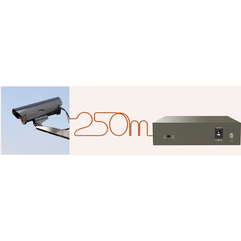 5-PORT 10/100 SWITCH 4-PORT POE . - Thumbnail 5