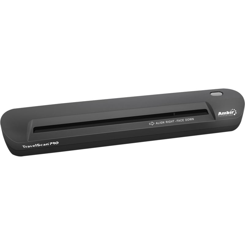 TravelScan Pro 600 Simplex Document and Card Scanner Bundled w/ AmbirScan PRO - Thumbnail 1