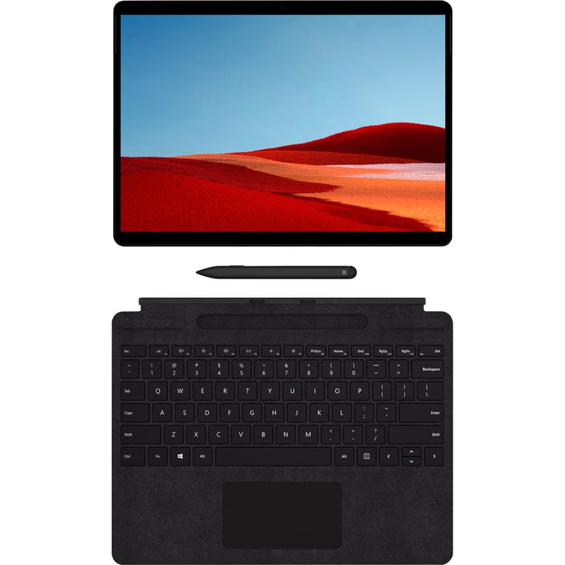 Microsoft Surface Pro X Tablet - 13" - Microsoft SQ1 - 16 GB - 512 GB SSD - Windows 10 Pro - 4G - Matte Black