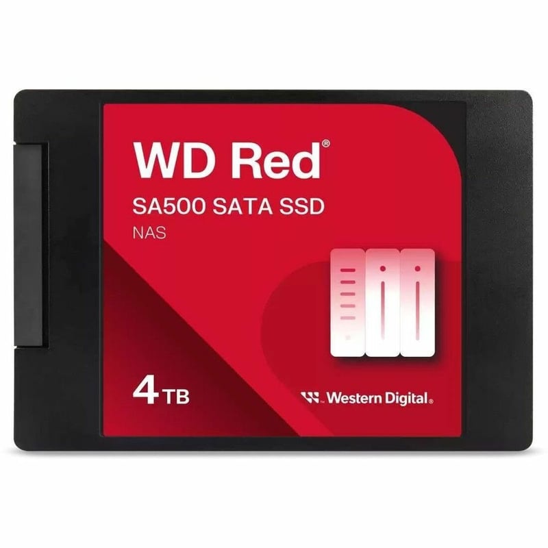 WD Red SA500 WDS400T2R0A 4 TB Solid State Drive - 2.5" Internal - SATA (SATA/600) - Thumbnail 1