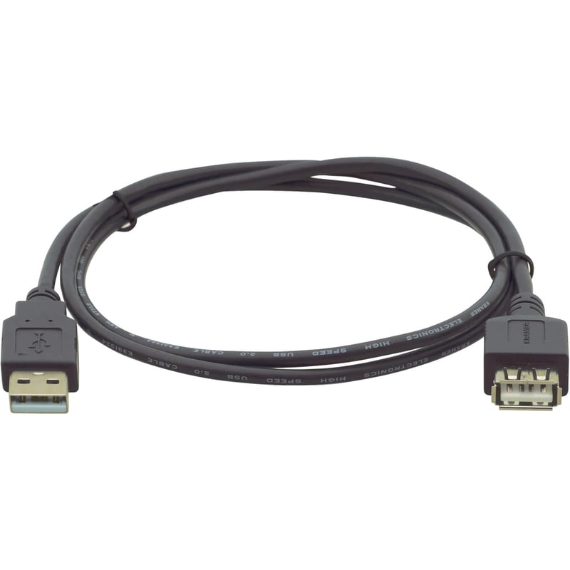 Kramer USB 2.0 A (M) to A (F) Extension Cable - Thumbnail 1