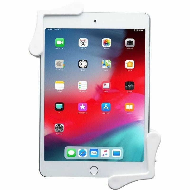 CTA Digital Rotating Wall Mount for 7-14 Inch Tablets, including iPad 10.2-inch (7th/ 8th/ 9th Generation) (White) - Thumbnail 3