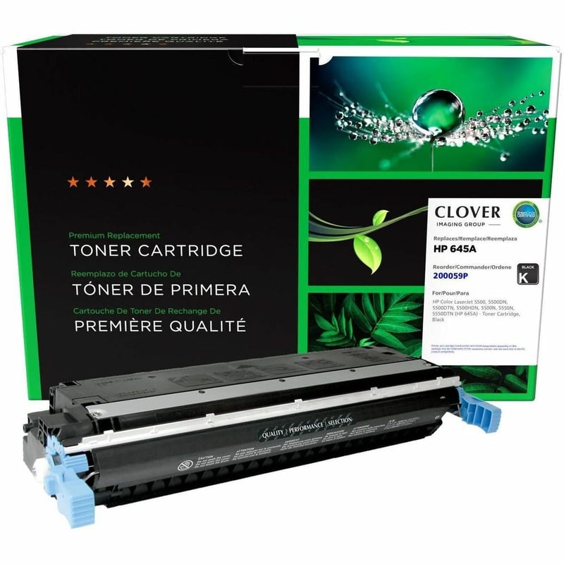 Clover Imaging Remanufactured Black Toner Cartridge for HP 645A (C9730A) - Thumbnail 1