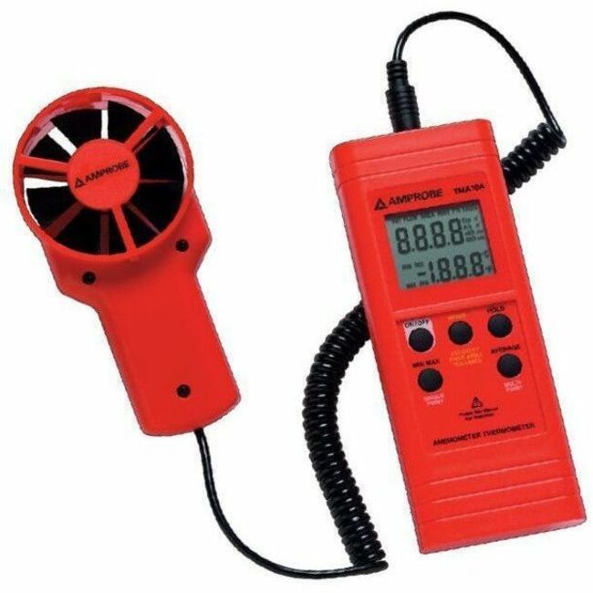 ANEMOMETER THERMOMETER FLEXIBLE VANE ANEMOMETER THERMOMETER INSTRUC - Thumbnail 1