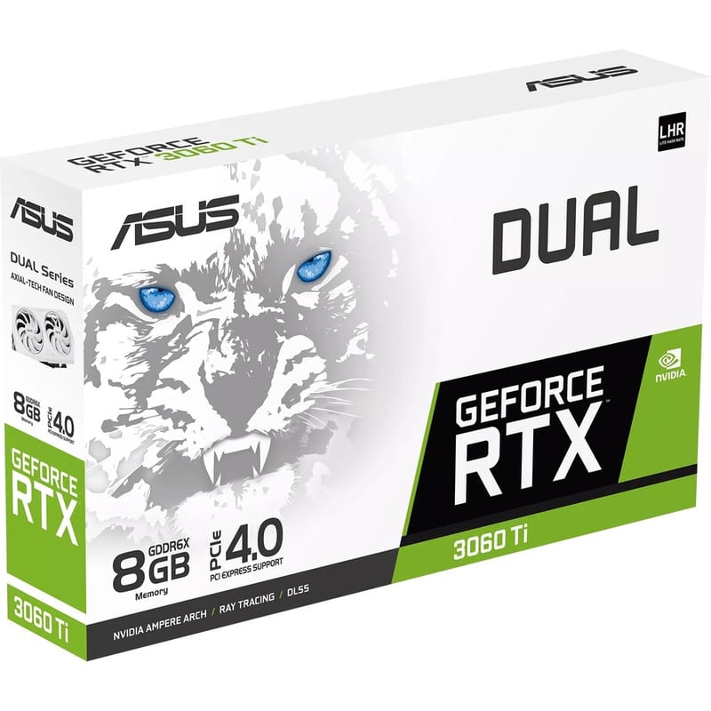 Asus NVIDIA GeForce RTX 3060 TI Graphic Card - 8 GB GDDR6X - Thumbnail 4