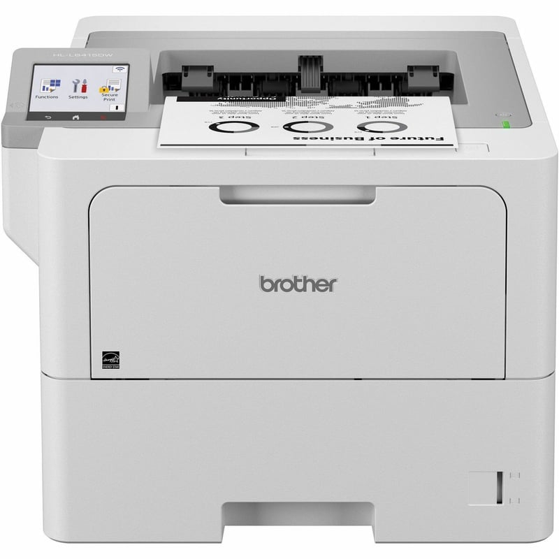 Brother HL HL-L6415DW Desktop Wireless Laser Printer - Monochrome - Thumbnail 1