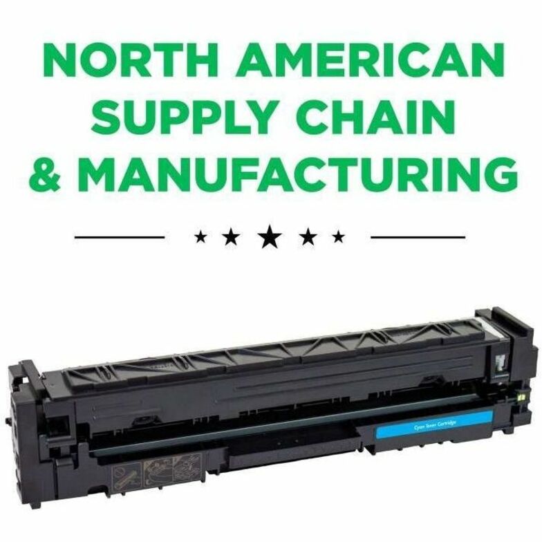Clover Imaging Remanufactured Cyan Toner Cartridge (Reused OEM Chip) for HP 206A (W2111A) - Thumbnail 2