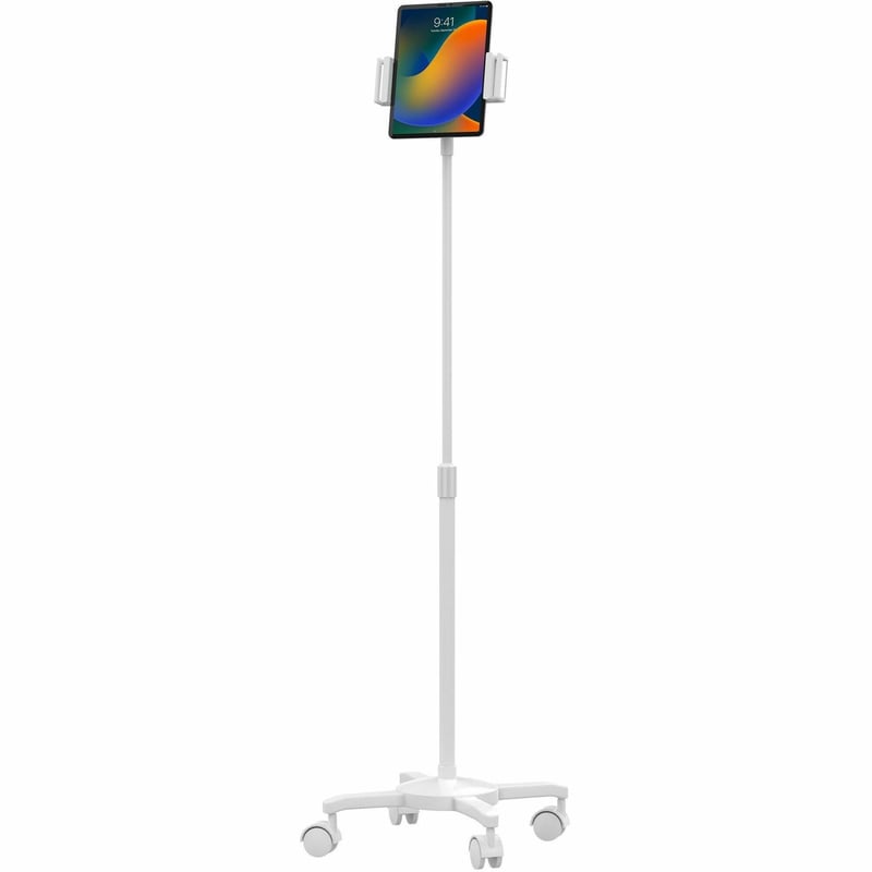 CTA Digital Universal Quick Connect Floor Stand (White) - Thumbnail 1