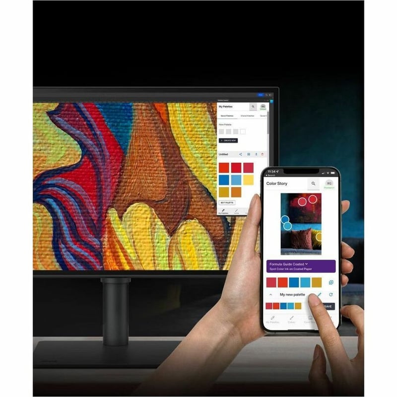 BENQ 27IN 4K LCD MONITOR60HZ GREYIPS3840X216060HZ5MSUSB-C - Thumbnail 4