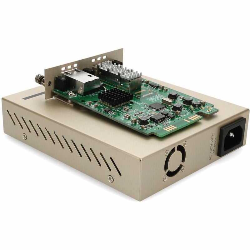 AddOn 10GBase-T RJ-45 & SFP+ Slot Standalone Media Converter Card Kit - Thumbnail 3