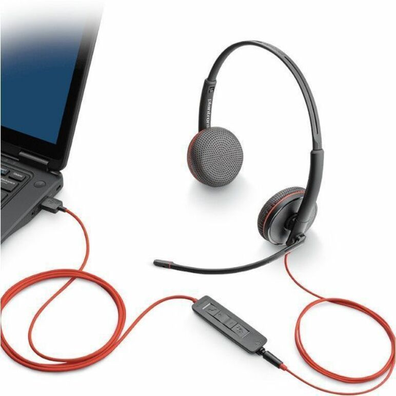 Poly Blackwire C3220 Headset - Thumbnail 3