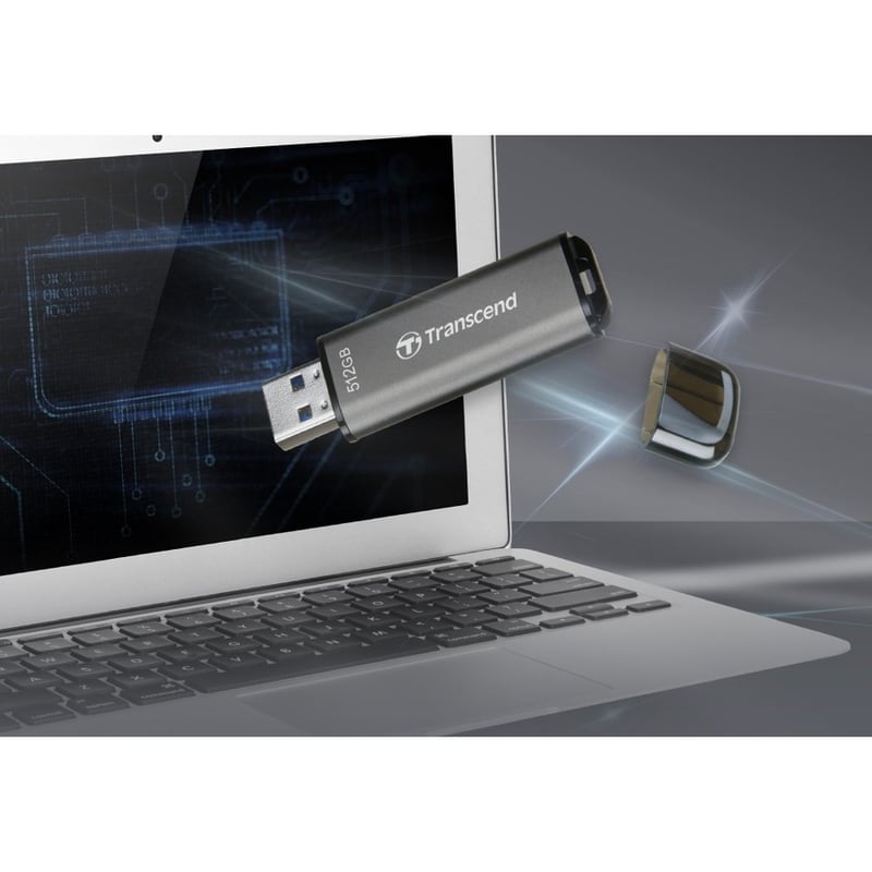 Transcend JetFlash 920 512GB USB 3.2 (Gen 1) Type-A Flash Drive - Thumbnail 3