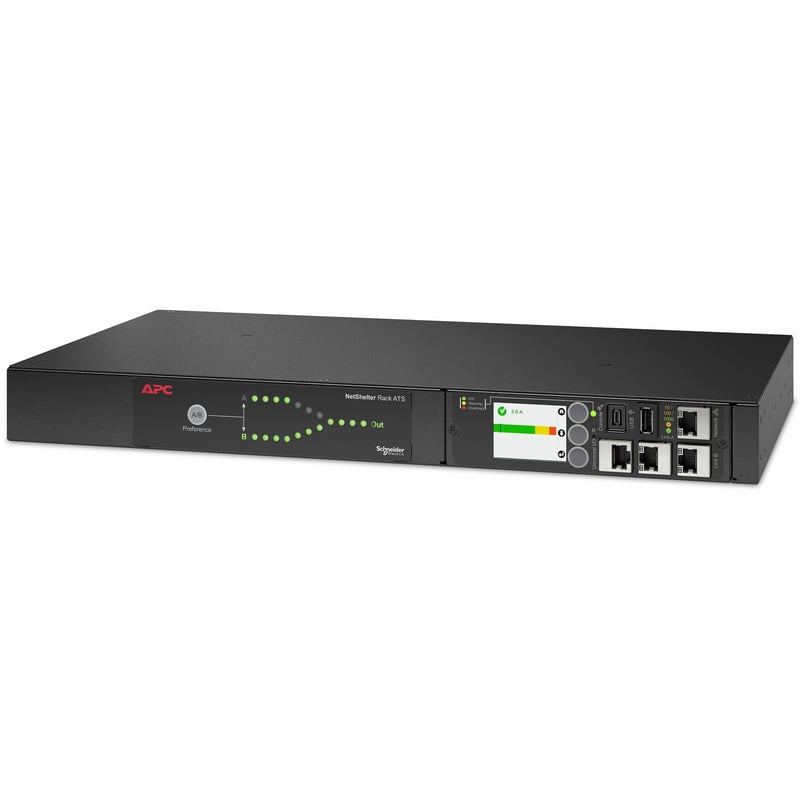 APC by Schneider Electric NetShelter Automatic Transfer Switch - Thumbnail 1